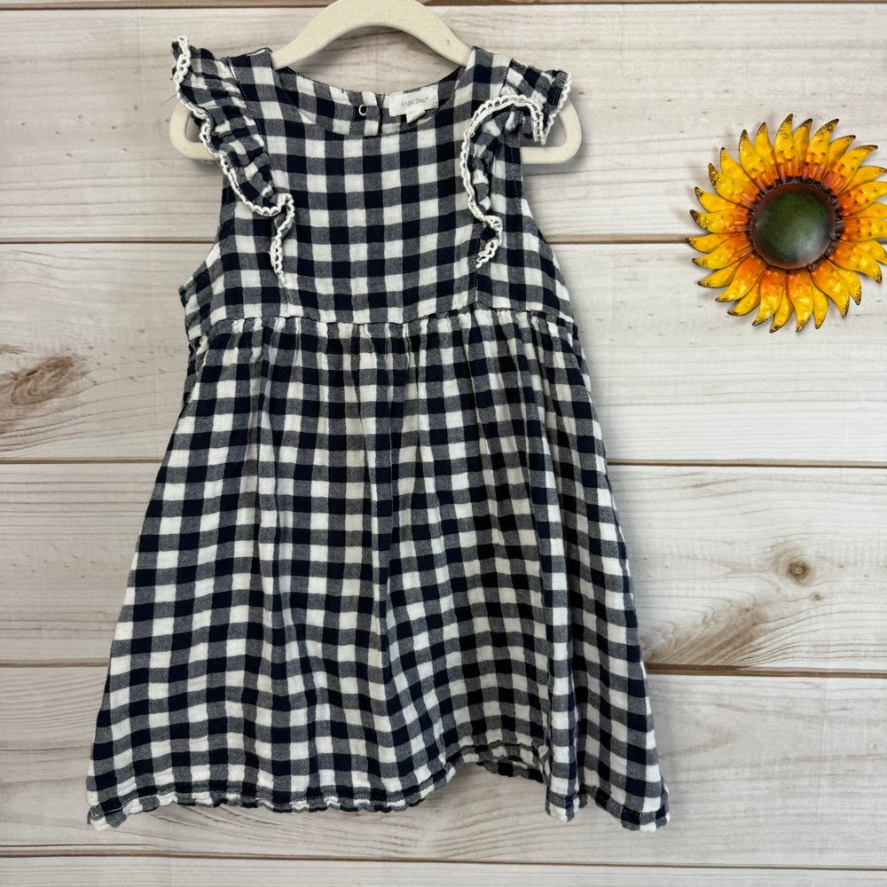 Angel Dear Girl's Gingham Dress‎ size 5